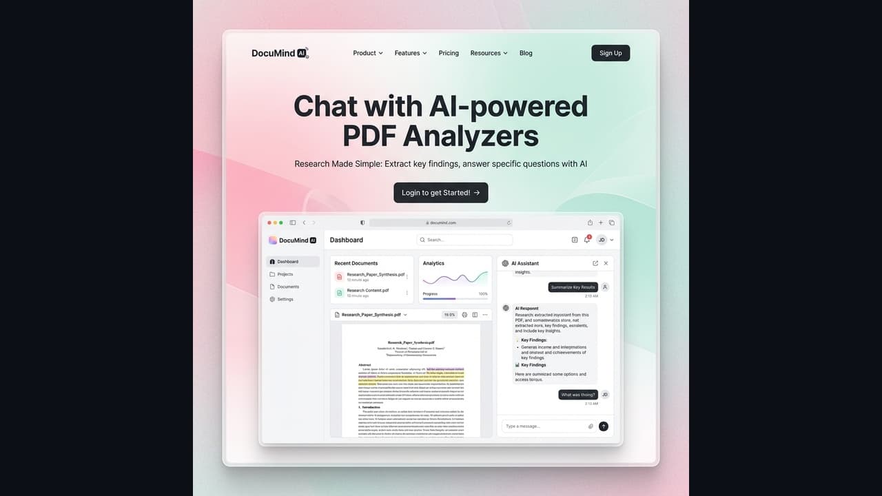 Chatpdf-alx (SaaS AI Platform)